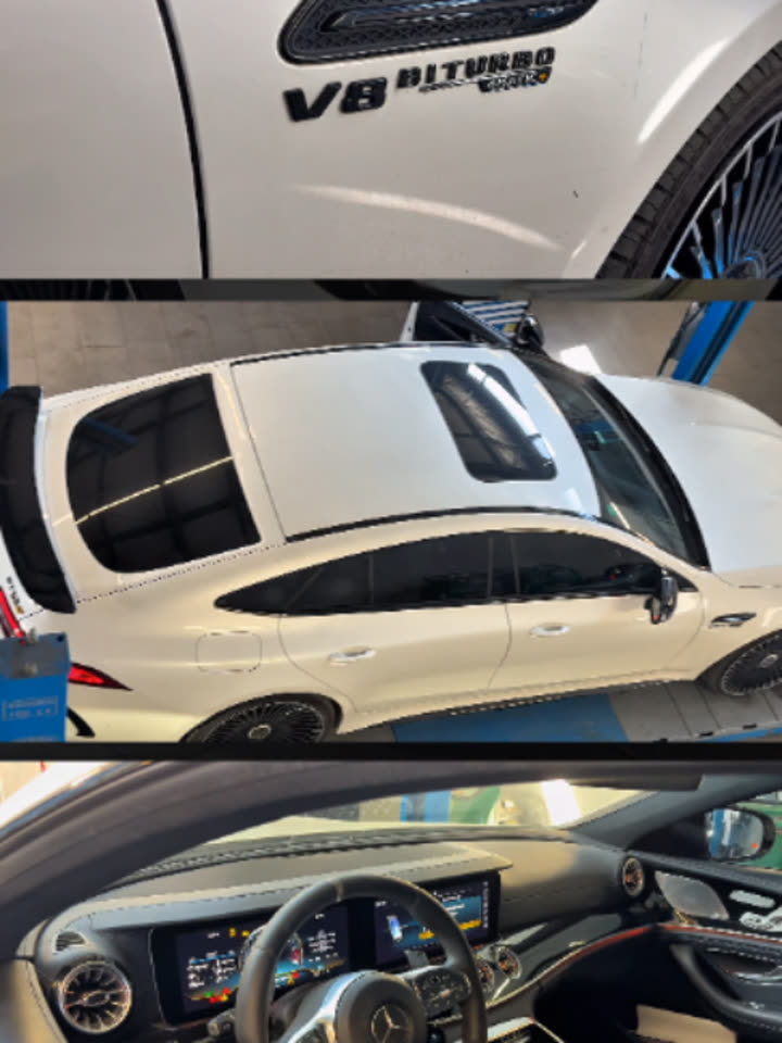 Programimi dhe adaptimi i transmisionit në Mercedes-AMG GT 63 S